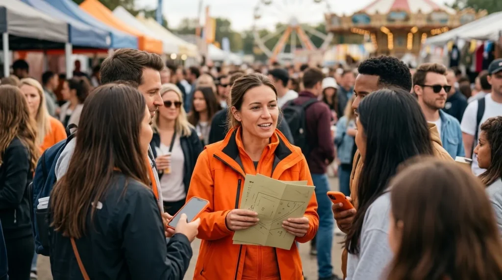 Vendor Placement Layout for a Special Event Permit